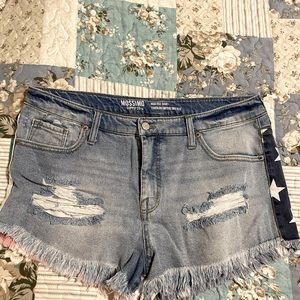 Mossimo American flag shorts.